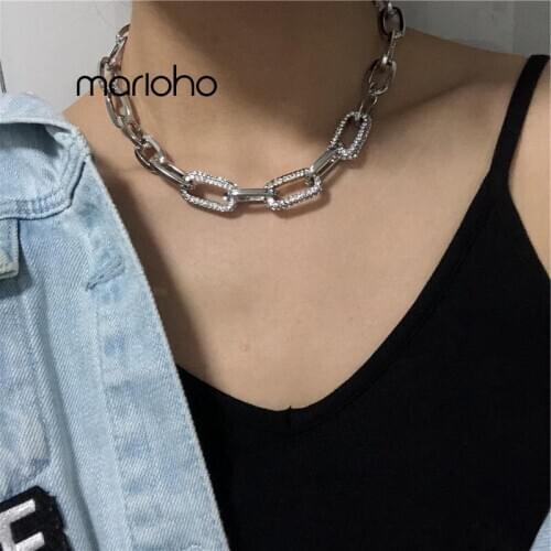 Marioho Silver Chokers