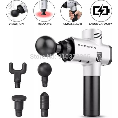 Phoenix A2 Deep Thick Muscle Massage Electronic lcd Display Power Muscle Massage Gun Pain Relief Slimming Shapping Body Massage