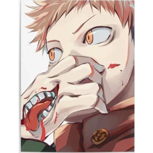 Modular Jujutsu Kaisen Canvas Paintings Home Decoration HD Prints Anime Boy Poster Wall Art For Living Room No Frame Pictures