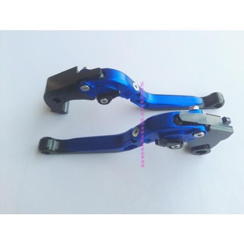 New For Kawasaki Z1000SX Ninja 1000 2011 2012 2013 2014 motorcycle motorbike CNC Foldable Extendable brake&Clutch Levers Blue