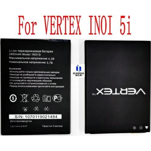 Original New High Quality 2850mAh INOI 5i Battery For VERTEX INOI 5i Mobile Phone