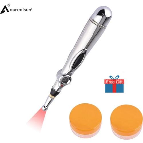 Electric massage acupuncture pen relaxation stimulator caneta acupuntura physiotherapy Electronic Meridians Laser Therapy salud