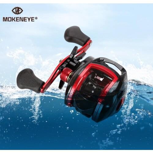 8kg Max Drag Fishing Reel 7.2:1 8.1:1 Low Profile Reel Bait Casting Fishing Reel Baitcasting Fishing Reels Carretilha De Pesca