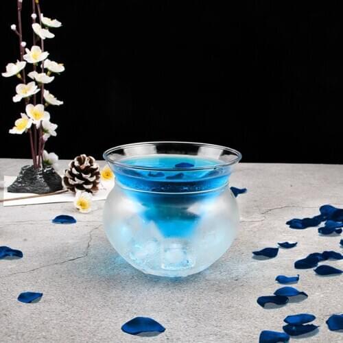 Instagram Hot DIY Ice Martini Glass Set Bar Cocktail Cup Characteristic Restaurant Molecular Gastronomy Container Smoothies Mug