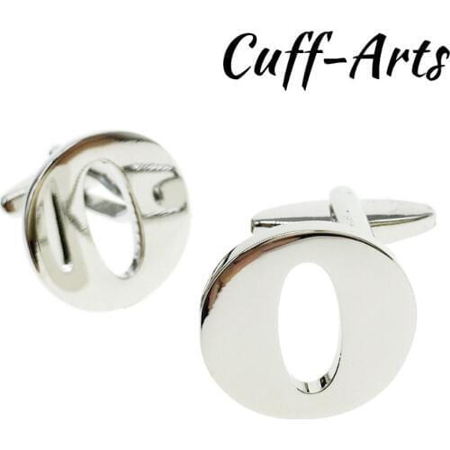 Cufflinks Letter O Cufflinks A-Z Cufflinks Personality Mix&Match Choose 2 Different Letters For Initials C10085