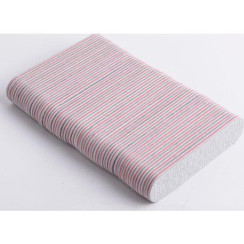 100Pcs Zebra Curve Mini Nail Files Double Sided Professional Nail File unha Thick Sandpaper Sanding Nails Care Manicure Tool
