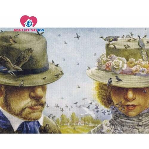 Diamond embroidery full square diamond Pictures of crystals fantasy Mosaic pattern Home decorations modular picture Drill stand