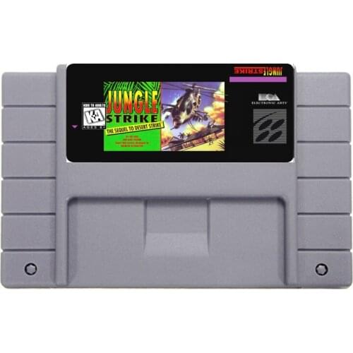 Big Sale 16 Bit 46 Pin Super Game Card - Jungle Strike