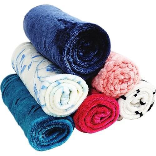 Dog Blanket Soft Fluffy Dog Cat Bed Mat Puppy Pet Dogs Warm Sleeping Blankets Bath Towel For Small Dogs Cats Pug Random Color