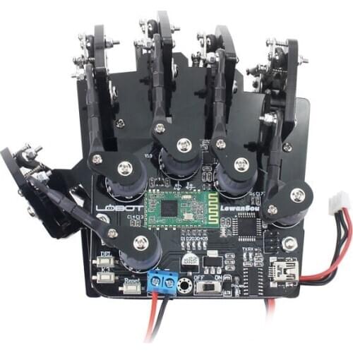 Open source somatosensory gloves wearable mechanical gloves exoskeleton somatosensory control robot control