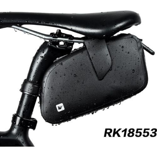 Rhinowalk Cycling Bicycle Rear Seatpost Bag Rainproof Saddlebag Bike Bag Waterproof MTB Road Tube Storage Bags Bike Accessories