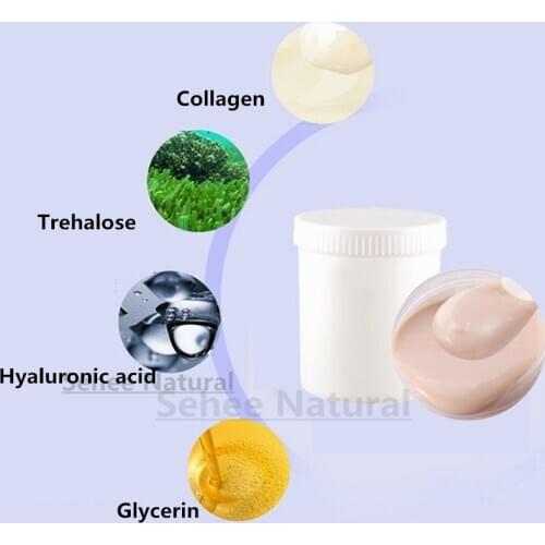 Pigskin Collagen Mask Sleeping Care Skin Mask Bright Tender Skin Anti Wrinkle Nourishing Anti Aging Cosmetics OEM 1kg Beauty