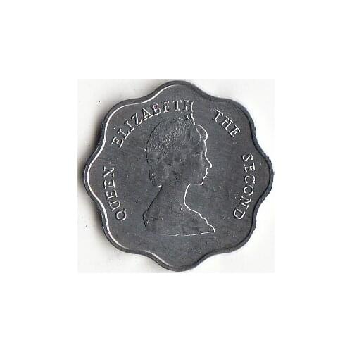 Eastern Caribbean 5 Cents (Alien Coin) America Coins Decor New Original Coin UNC Commemorative Edition 100% Real