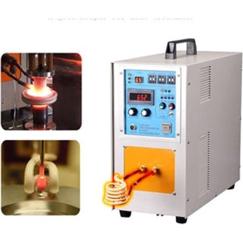 15KW High frequency induction heating machine Quenching melting furnace Iron welder Heat treatment forging frequency furnace