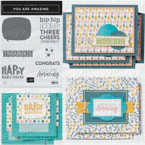 You Are Amazing Metal Cutting Dies and Stamps DIY Scrapbooking Craft Paper Card Embossing Knife Mold Die Scrapbooking Arrival