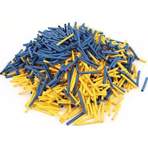 1200Pcs 2mm/2.5mm/3.5mm 2:1 Heat Shrink Tube Sleeving Wrap Wire Kit 4 Sizes