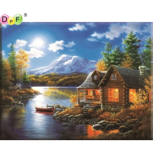 5D DIY Diamond Painting Hourse round/square Cross Stitch Diamond Embroidery kits Diamond Mosaic home Decorative drill