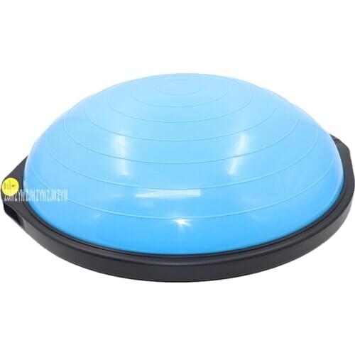 64cm PVC Yoga Balance Ball Professional Pilates Ball Home Fitness Balance Training Half Ball Fitball Yoga Halfsphere Semisphere