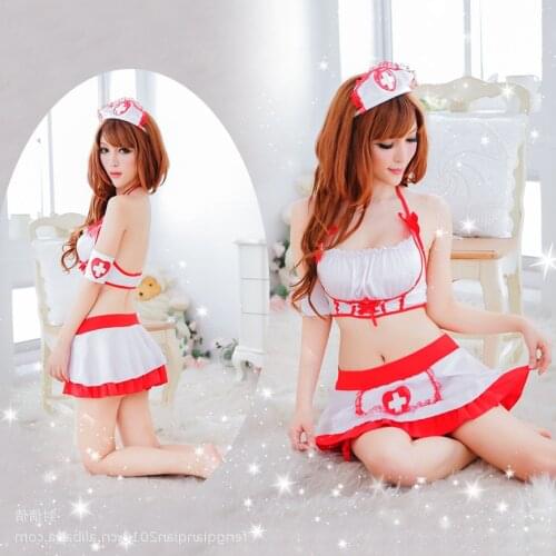 Nurse Sexy Lingerie Uniform Temptation Role-playing Suit