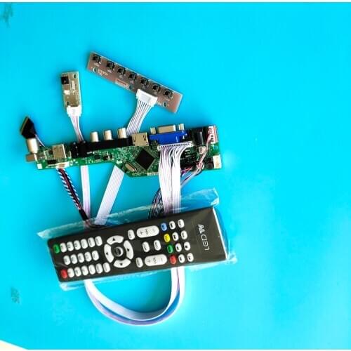 Kit for LP140WH4(TL)(A2) TV AV LCD LED 1366X768 HDMI USB Screen panel remote VGA Controller board driver 14" 40pin LVDS