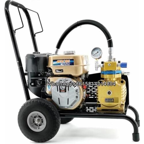 Latex paint sprayer,gasoline powered high pressure airless sprayer,interior and exterior wall paint sprayer,Spraying equipment