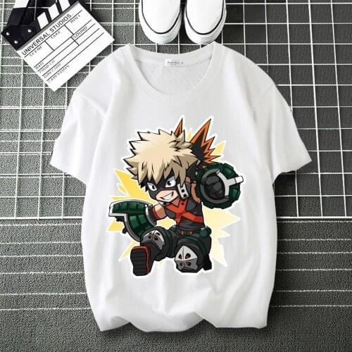 My Hero Academia Asui Tsuyu Graphics Printed summer T-Shirt O-Neck Short Sleeve Modal Top Tshirt