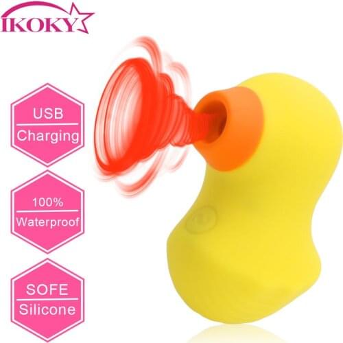 Nipple Massager Vagina Sucking Vibrator Duck Vibrating Sucker Sex Toy for Women Oral Sex G-spot Clitoris Stimulator