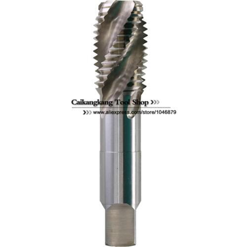 New Spiral wire tapping Head: 30mm . Material: M35 . High performance Cobalt Machine Spiral Tap (Blind hole) M30*3.5