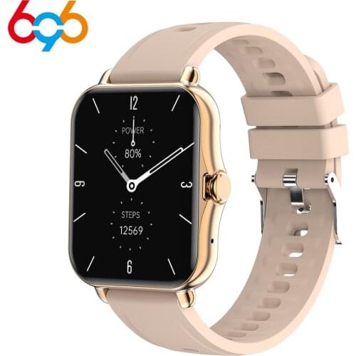 New Q8 Smart Watch Bluetooth Call Men Women 1.69 Inch Screen Smartwatch Heart Rate ECG Fitness Tracker Waterproof Wristbands