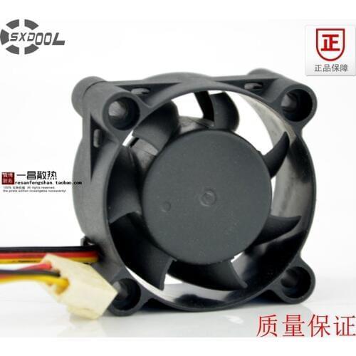 SXDOOL 4020HH12B-NF4 DC12V 0.24A dual ball bearing three lines 40 * 40 * 20MM cooling fan