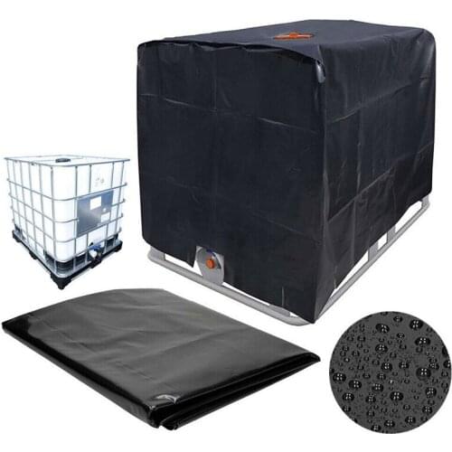 All-Purpose Dust Covers Outdoor Water Tank Protective Cover 1000 Liters IBC Container Waterproof Dustproof Cover Sunscreen