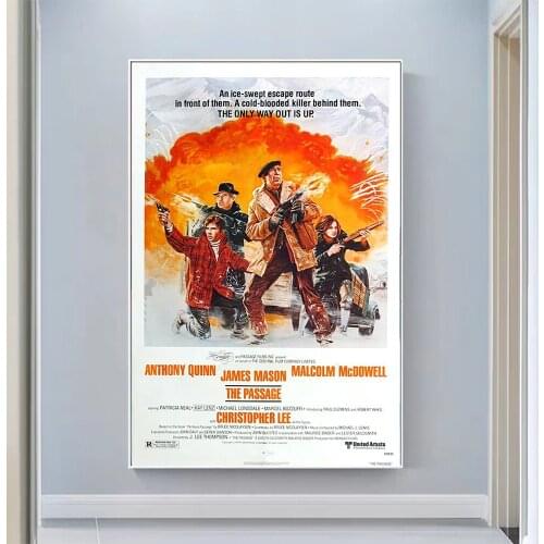 V0471 The Passage Vintage Classic Movie Wall Silk Cloth HD Poster Art Home Decoration Gift