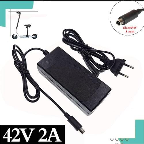 42V 2A Lowest price Electric Scooter Charger Adapter for Xiaomi Mijia M365 Ninebot Es1 Es2 Electric Scooter Accessories charger