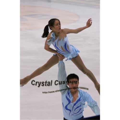 Professional Custom Figure Skating Dress For Women With Spandex Graceful New Brand Ice Skating Dress Kids DR3292