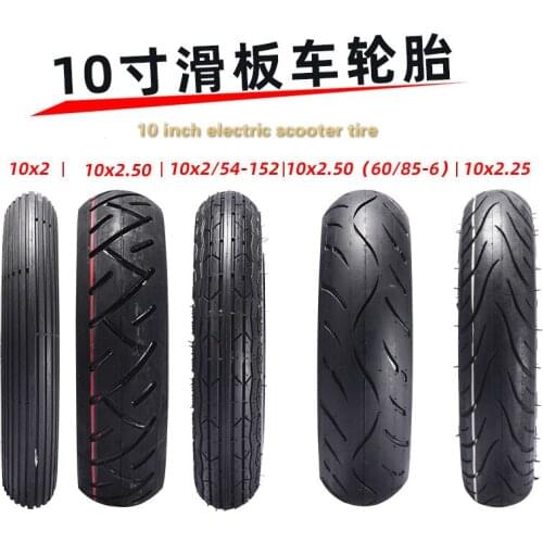 10 Inch Electric Scooter Tire 10x2 Inner and Outer Tire 10x2.25 Outer Tire 10x2.50 Explosion Proof Vacuum Tire
