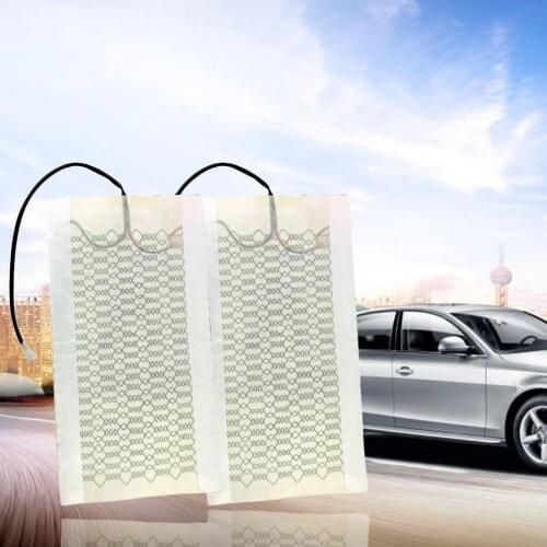 2Pcs Set 12V Universal Seat Heating Heating Pad Carbon Fiber Heating Pad Modified Car Kit Car Modification Accessories