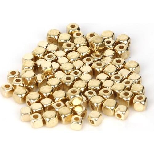 500pcs/Lot 3*3mm Square CCB Beads Loose Bedas For Jewelry Making Findings Necklace Bracelet Earrings Findings