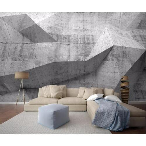 Beibehang Custom large wallpapers 3d retro nostalgic industrial wind cement wall murals background wall paper 3d papel de parede
