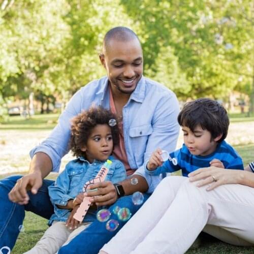 Kids Automatic Gatling Bubble Gun Toys Summer Soap Water Bubble Machine Smoke Electric Bubble Machine For Children Gift Toys