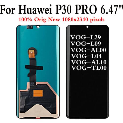 For Huawei P30 PRO VOG-L29 VOG-L09 VOG-L04 AL00 TL00 LCD Display Touch Screen
