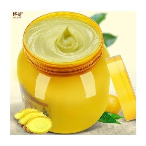 Ginger juice, ginger paste, no steaming hair mask