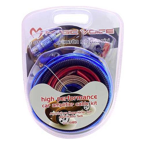 MAGICVOICE MV-6189 4 GA AUTO ANFİ CABLE SET