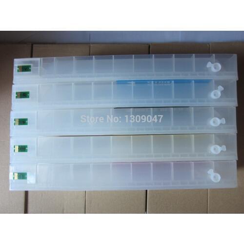 11pcs 700ml refillable cartridge with chip for Eps large format printer for Ep Stylus Pro 7900 9900 7910 9910 printer
