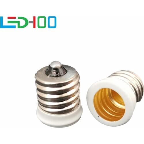 NEW E17 To European E14 Candelabra Base Socket LED Light Bulb Lamp Adapter Holder