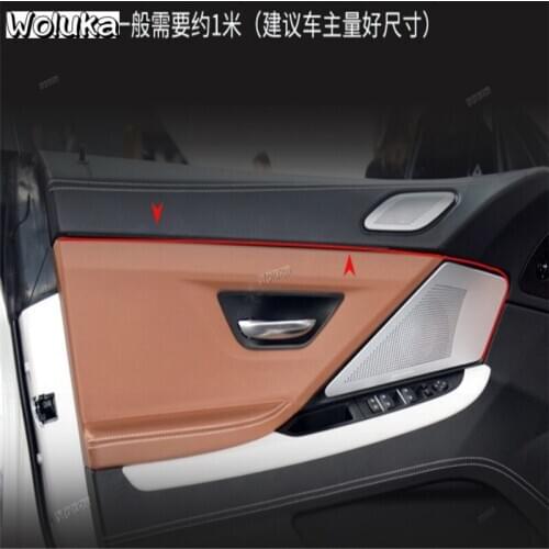 2020 New arrival Car atmosphere lamp refit wireless breathing cold light dark line car interior lighting welcome lamp CD50 Q06