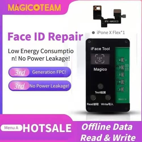Newest MAGICO Face Dot Matrix Projection Repair Detector For iPhone X-11Pro max Face ID Repair Tool Replace The Dot Matrix Cable