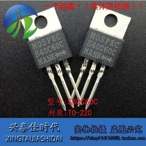 Original new 5pcs/ S40C60C TO-220