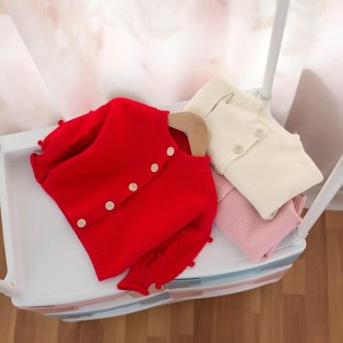 2021 Autumn Childrens Sweater Girls Cardigan