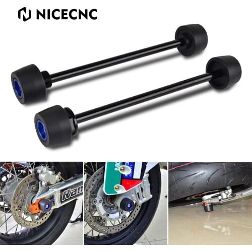 Front Rear Axle Sliders Wheel Crash Guard Falling Protector Kit For Husqvarna 701 Supermoto 2016-2020 VITPILEN 701 2018-2020
