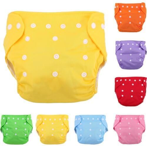 Waterproof Reusable Baby Diapers Kids Cloth Diaper Washable Adjustable Nappies Training Pants Breathable Diaper Cover Baby Care